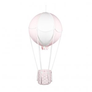 Decorative hot-air balloon in pink