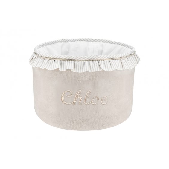 Round basket Golden Sand