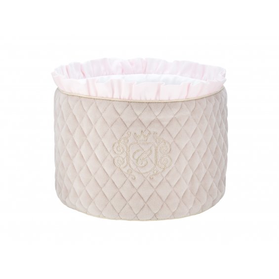 Round basket Pastel Chic