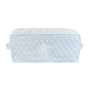 Diaper quilted box blue