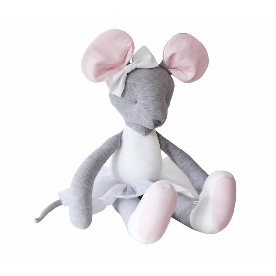 pink teddy ballerina mouse