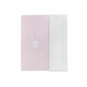 Baby pink plush blanket