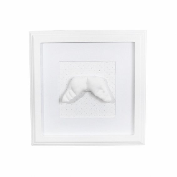 Shiny picture with bow and angel