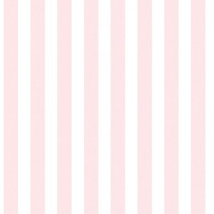 Wallpaper with pink stripes