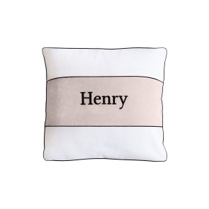 Customized white pillow Modern Classic