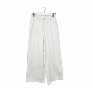 Beige houndstooth sleep pants