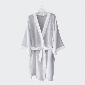 Muslin kimono grey