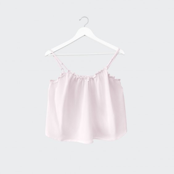 jersey top powder pink