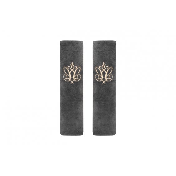 Anthracite Gloss seat belt pads 