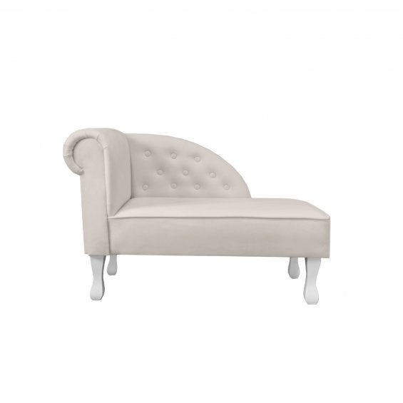 Beige mini chaise longue