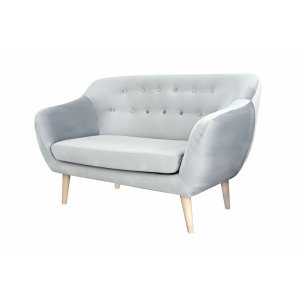 Scandi grey-blue sofa