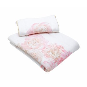 Secret Garden blanket with small pillow