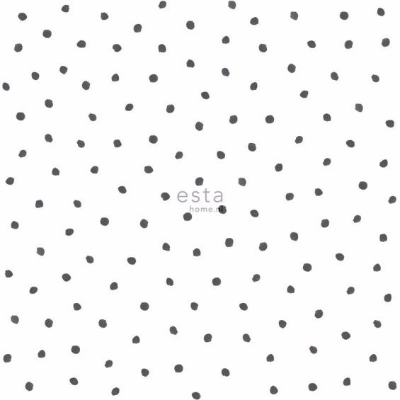 White wallpaper with blacky spots