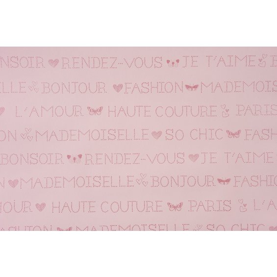 wallpaper with pink letterings
