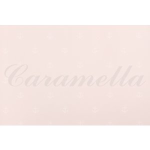 Wallpaper with white anchors on a baby pink background