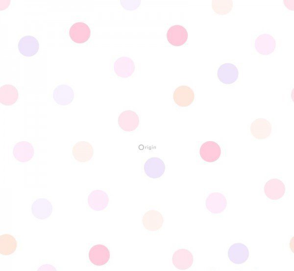 White Wallpaper With Pink And Purple Spots All Wallpapers On Line Caramella - Purple And White Pattern Wallpaper