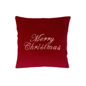 Pillow Merry Christmas red