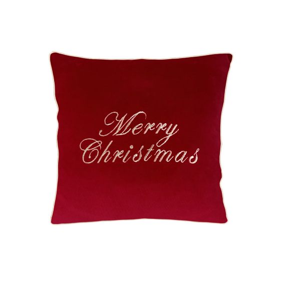 Pillow Merry Christmas red