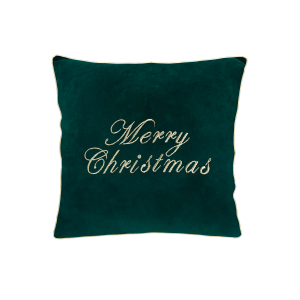 Pillow Merry Christmas green