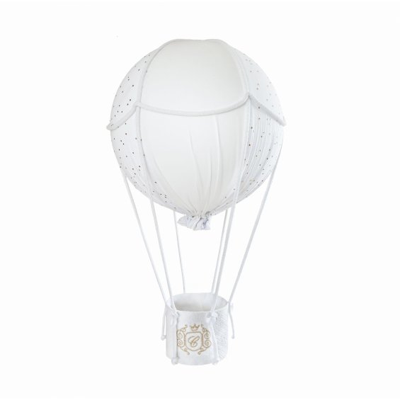 Decorative hot-air balloon Golden Sand light