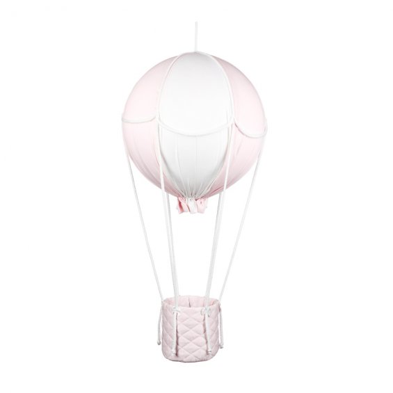 Decorative hot-air balloon in pink