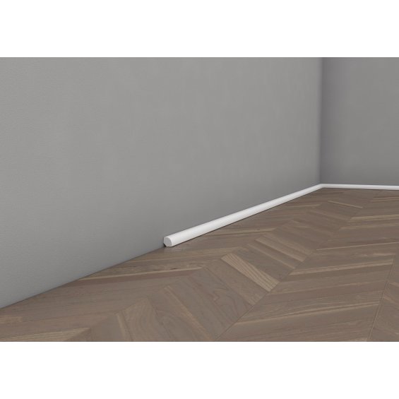 Floor moulding quadrant 19 mm