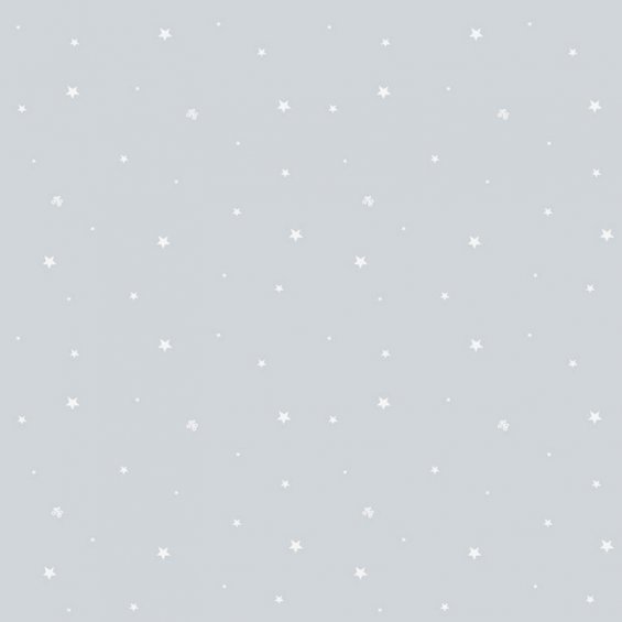 Grey wallpaper with little stars Wallpapers with stars Walls Shop