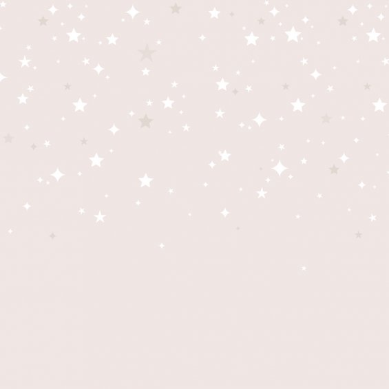 Beige wallpaper with falling stars