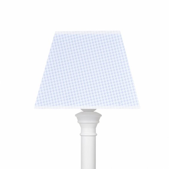 azure houndstooth lamp