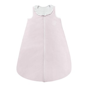 Sleeping bag with collar baby pink