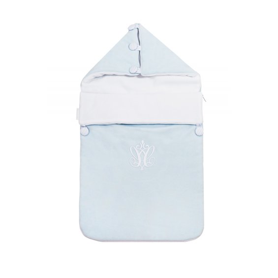 Azure velour sleeping bag 