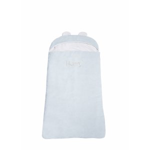 Customized sleeping bag XL "sleepover" baby blue