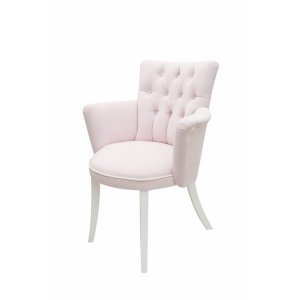 Quilted baby pink chair