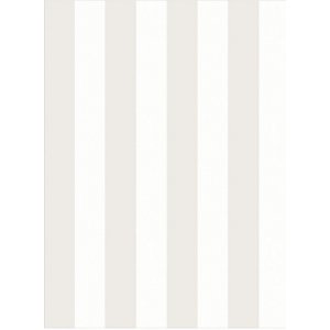 Wallpaper with white and pearl stripes
