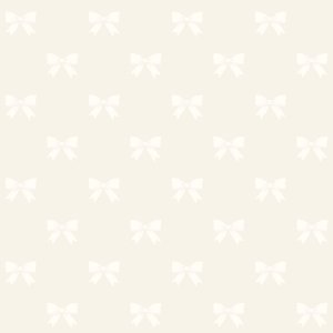 Pearl wallpaper with white bows