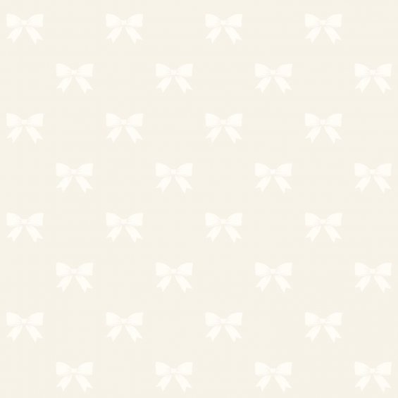 pearl wallpaper with white bows