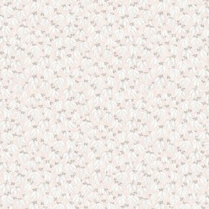 Wallpaper with tiny flowers on a powdery background