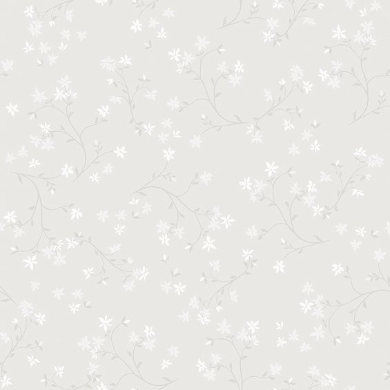 wallpaper-with-white-flowers-on-a-gray-background