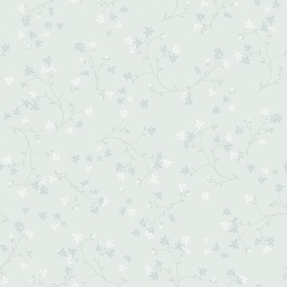 wallpaper-with-white-flowers-on-a-mint-background