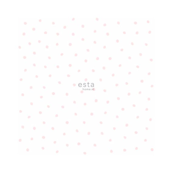 wallpaper-with-powdery-polka-dots-on-a-white-background
