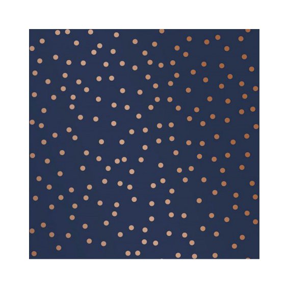 wallpaper-with-golden-polka-dots-on-navy-blue-background