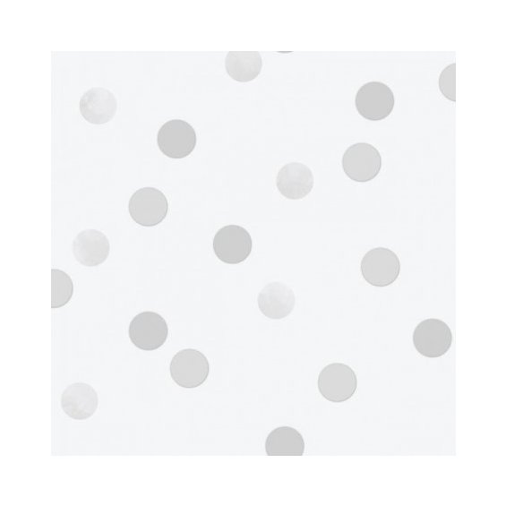 Gray-and-silver-polka-dot-wallpape