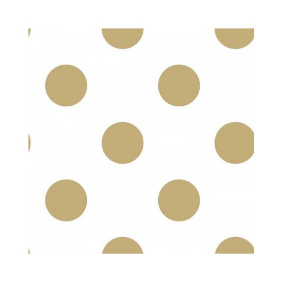 wallpaper-with-large-golden-polka-dots