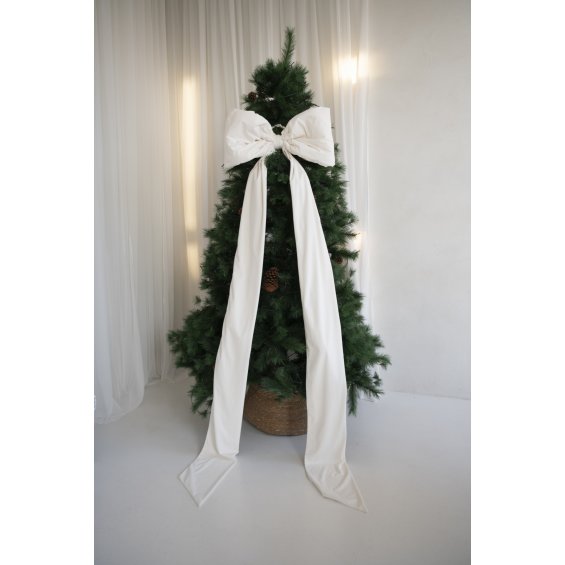 giant bow ecru 190/200 cm