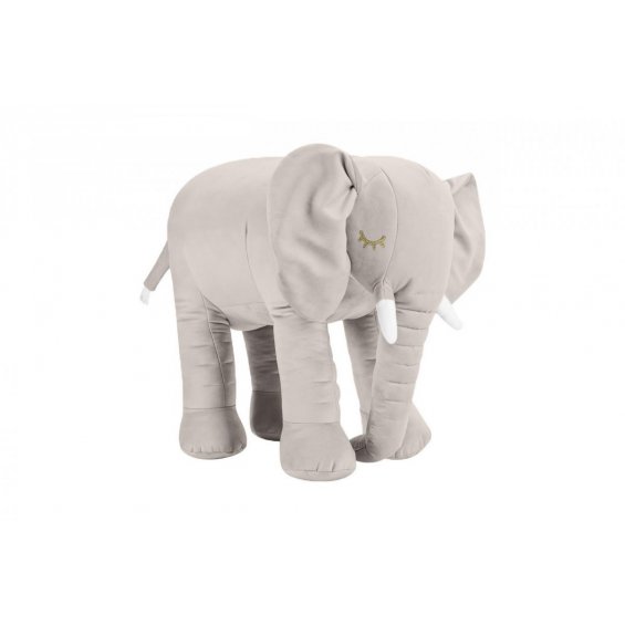 Decorative grey elephant