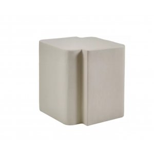 RENAISSANCE - coffee table - lime plaster - L 40 x W 40 x H 45 cm - beige