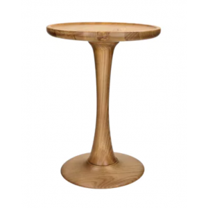 SERAPH - side table - ash wood - DIA 31 x H 42 cm - natural