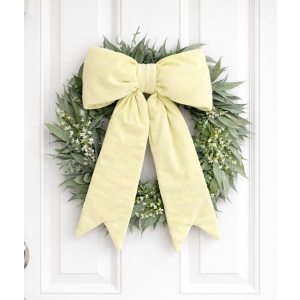 Decorative yellow bow