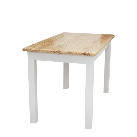 Small two-color rectagular table