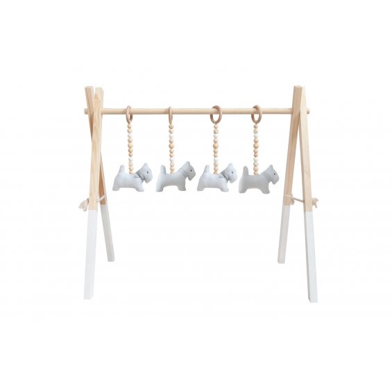 Baby gym grey